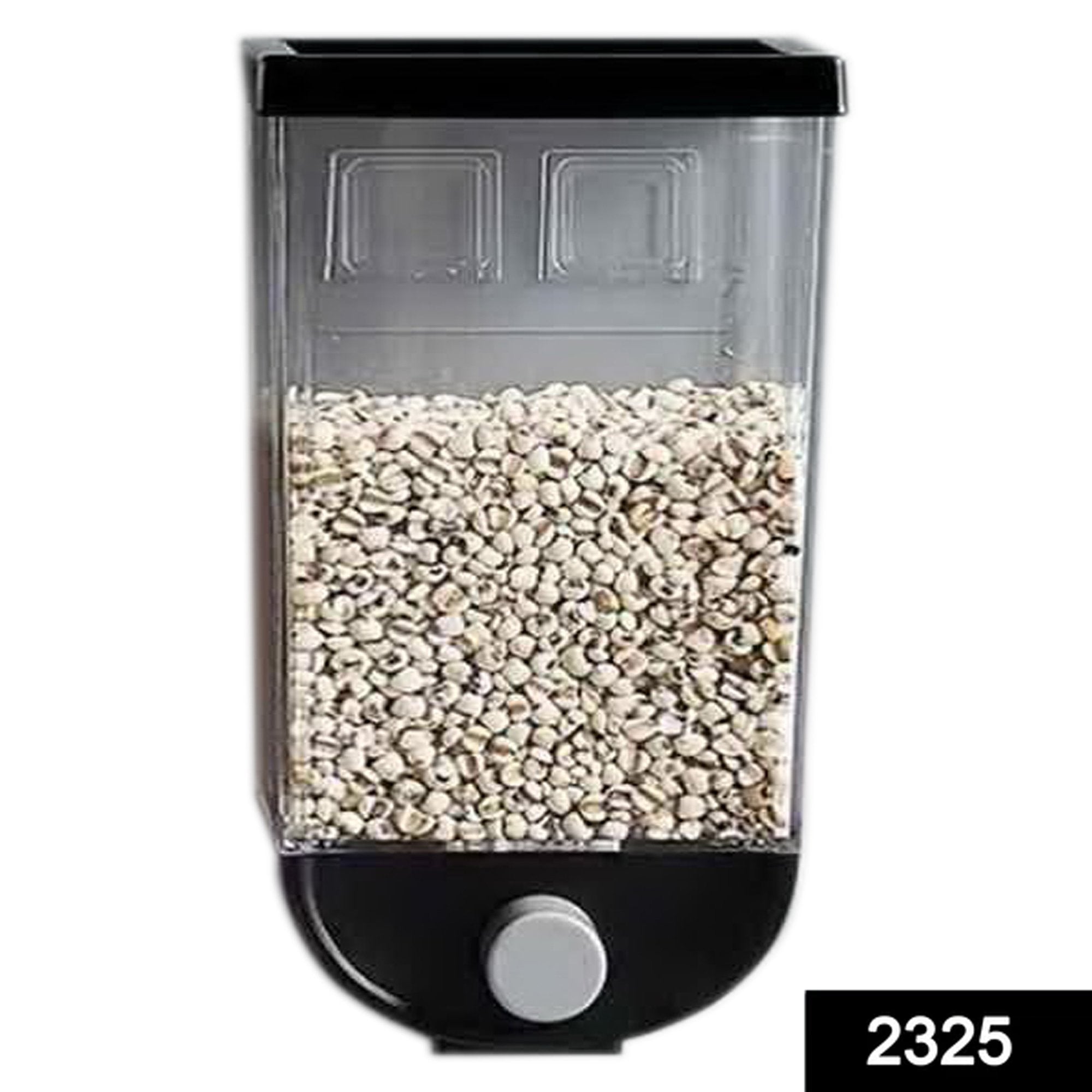 2325 Wall Mounted Cereal Dispenser Tank Grain Dry Food Container (1500ML) (Multicolour) - SkyShopy