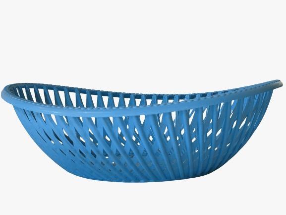 2230 Multipurpose Plastic Oval Shape Storage Basket - SkyShopy