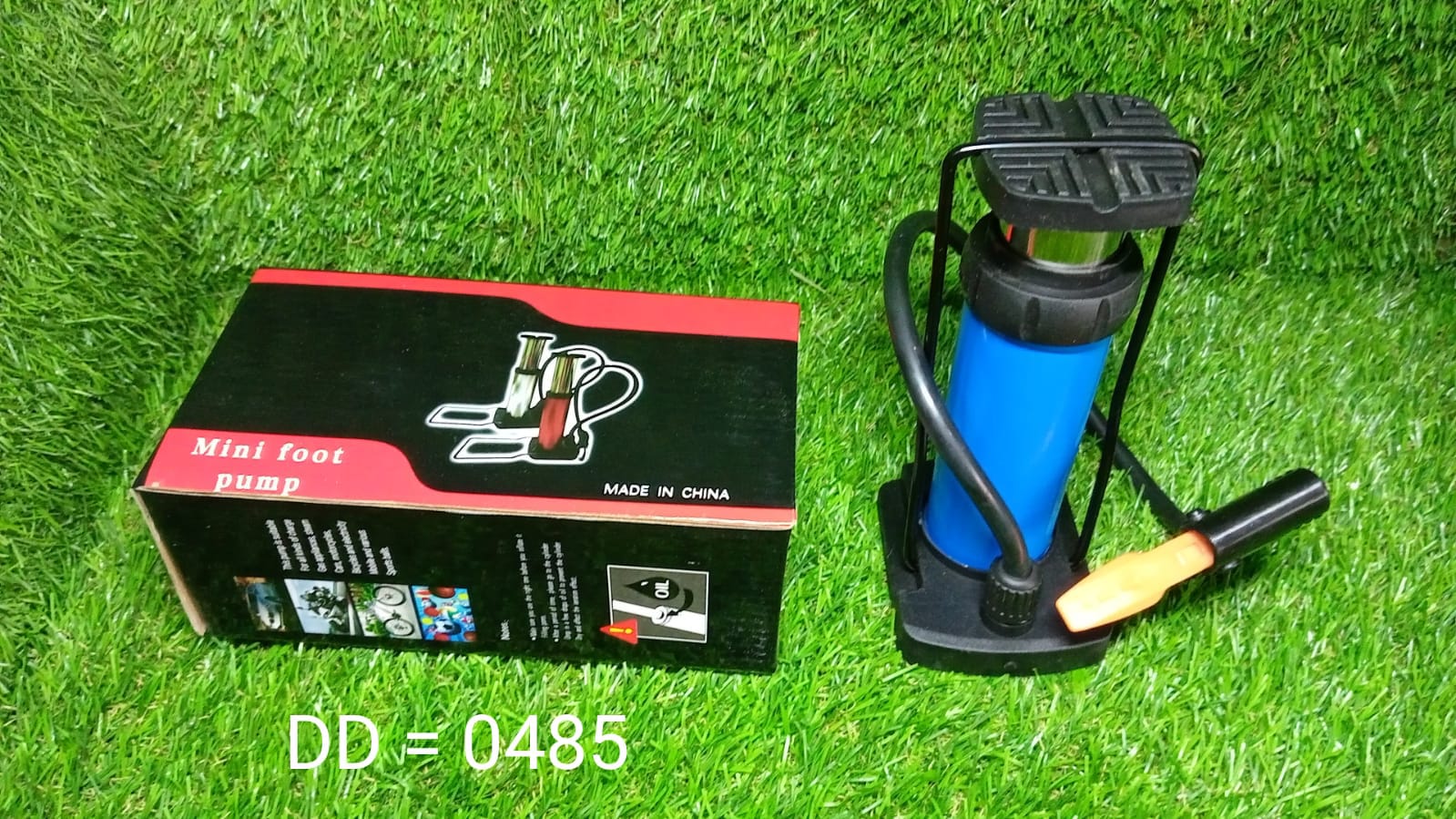 0485 Portable Mini Foot Pump for Bicycle ,Bike and car DeoDap
