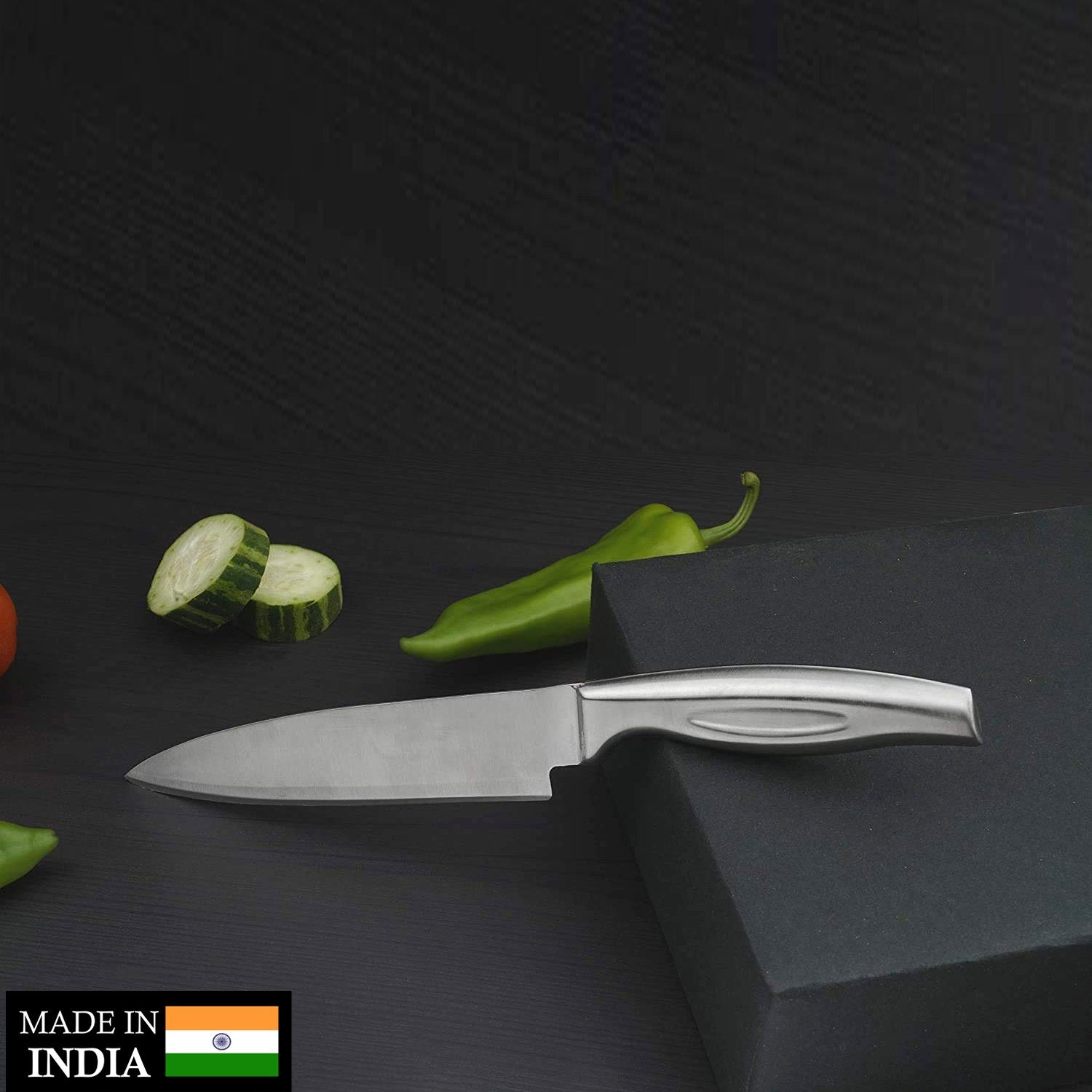 2546 Premium Stainless Steel Knives, Stainless Steel Handle Heavy Duty Blade (10 Inch)