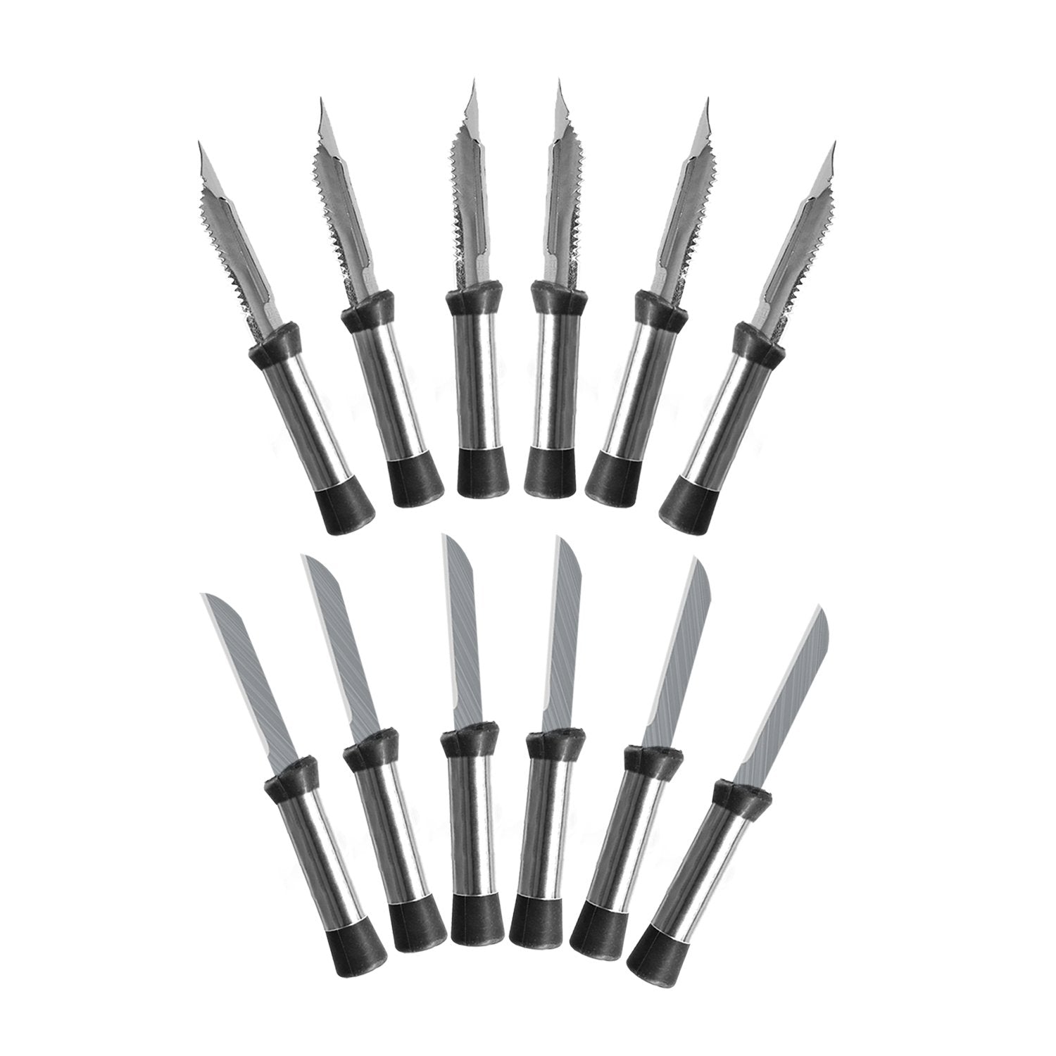 2552 Peeler Knife Combo for Home & Kitchen (Pack of 12)