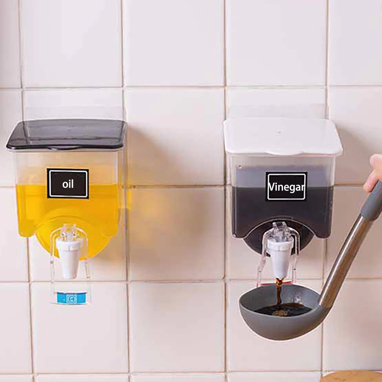 2563 Wall Mounted Oil Dispenser Bottle