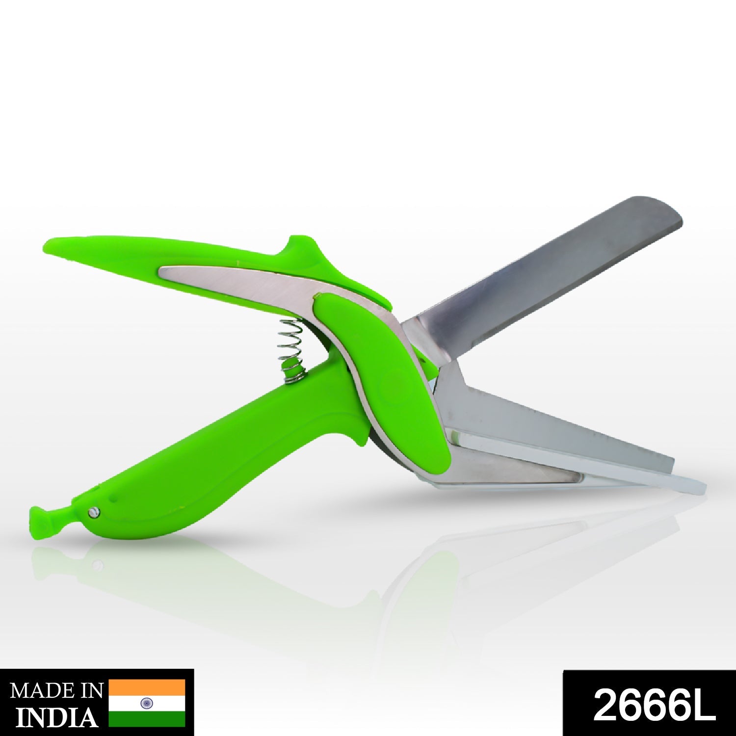 2666L  GREEN CLEVER CUTTER AND SHREDDER TOOL WITH EFFECTIVE SHARP CUTTING BLADE SYSTEM. DeoDap