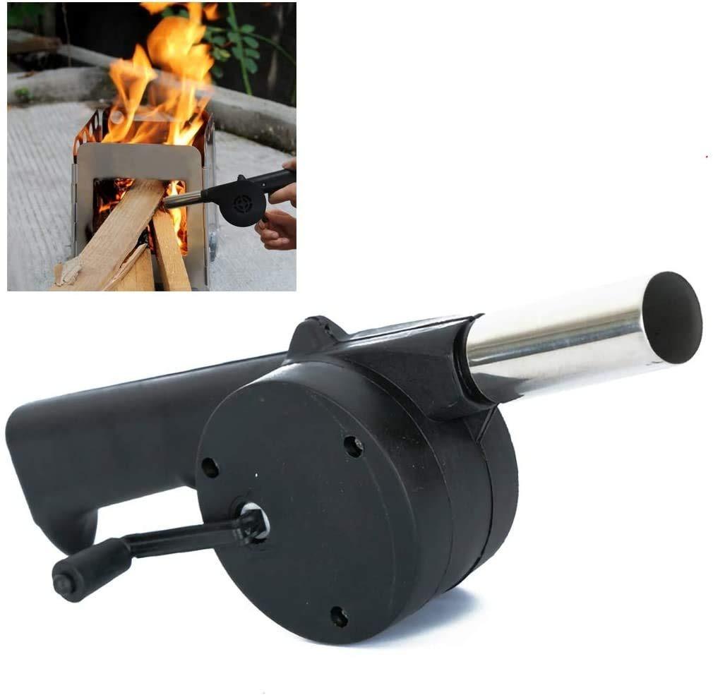 2282 Portable Hand Crank Air Blower Fan for Charcoal Grill BBQ - SkyShopy
