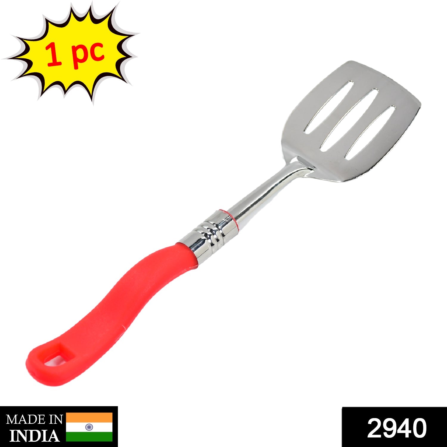 2940 Slotted Spatula Turner, Best Turner Spatulas Wood Grip, Pancake Turner Egg Flipper DeoDap