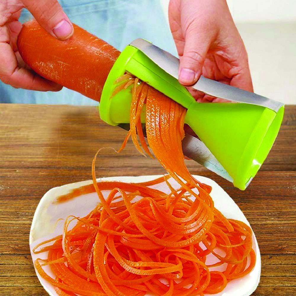 0721 Spiralizer Vegetable Cutter Grater Slicer With Spiral Blades - SkyShopy