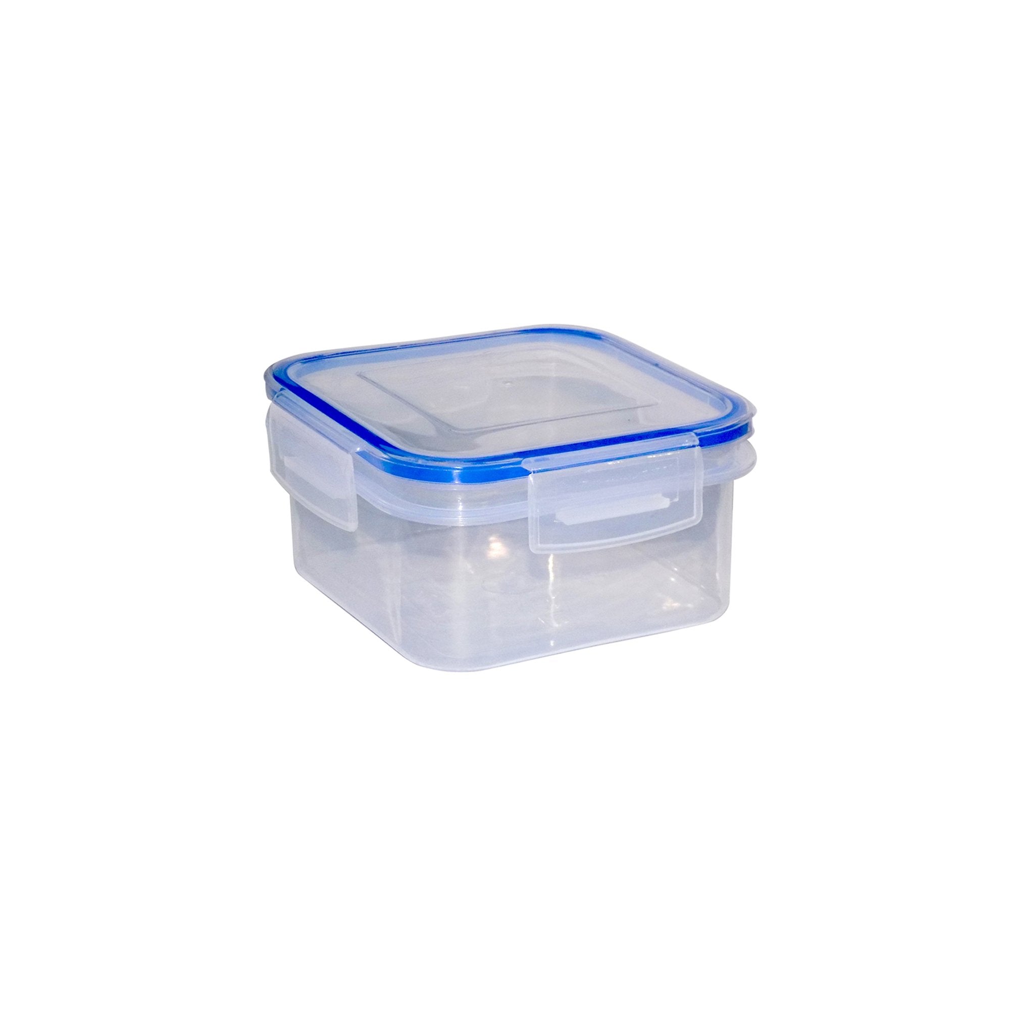 3681 Plastic Airtight Locked Food Storage Containers For Kitchen (300ml) (multicolour) - SkyShopy