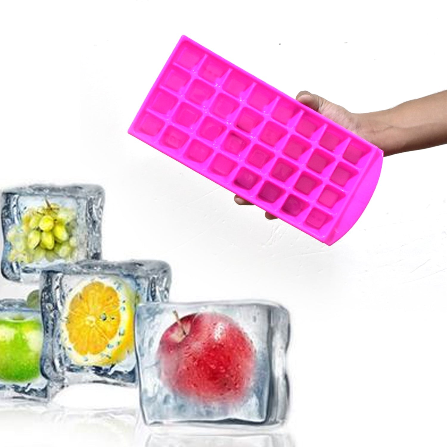 2795 32 Cavity Ice Tray For Making And Creating Ice Cubes Easily. DeoDap
