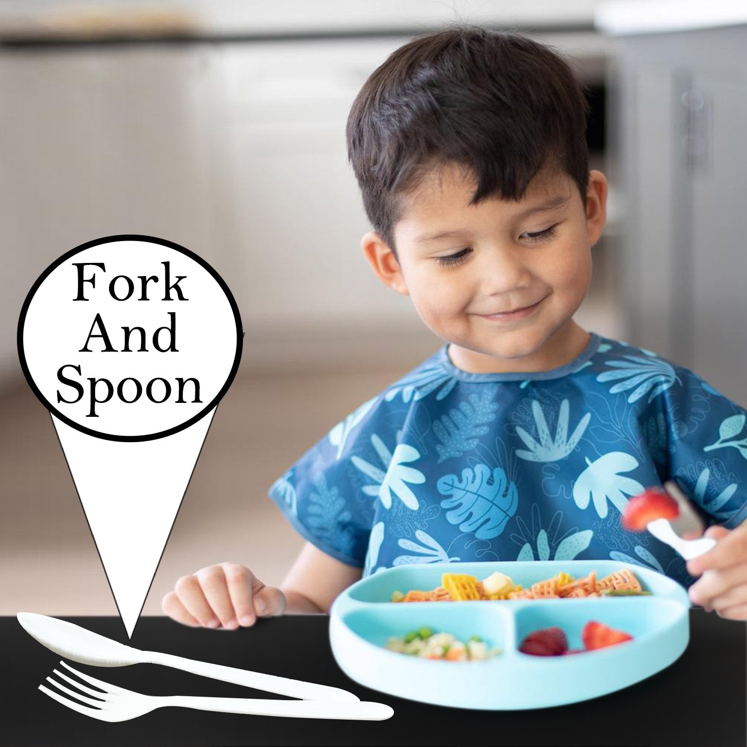2422 Dinnerware Cutlery Premium Plastic Spoon And Fork Set - 10 pcs - SkyShopy