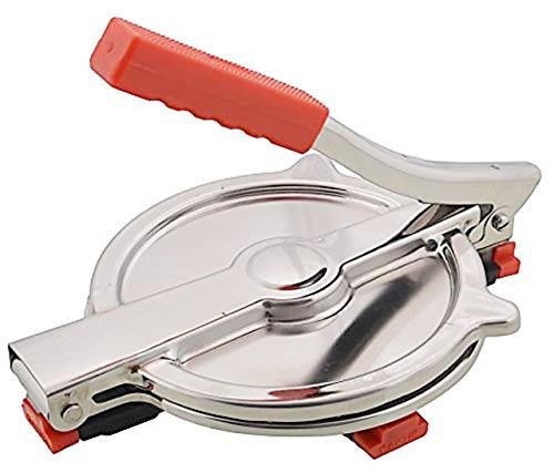 0793 Manual Stainless Steel Puri Press Machine/Maker with Handle (6 inch) - SkyShopy