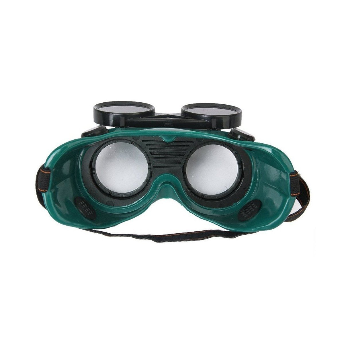 0417 Welding Goggles (Dark Green, Large) - SkyShopy
