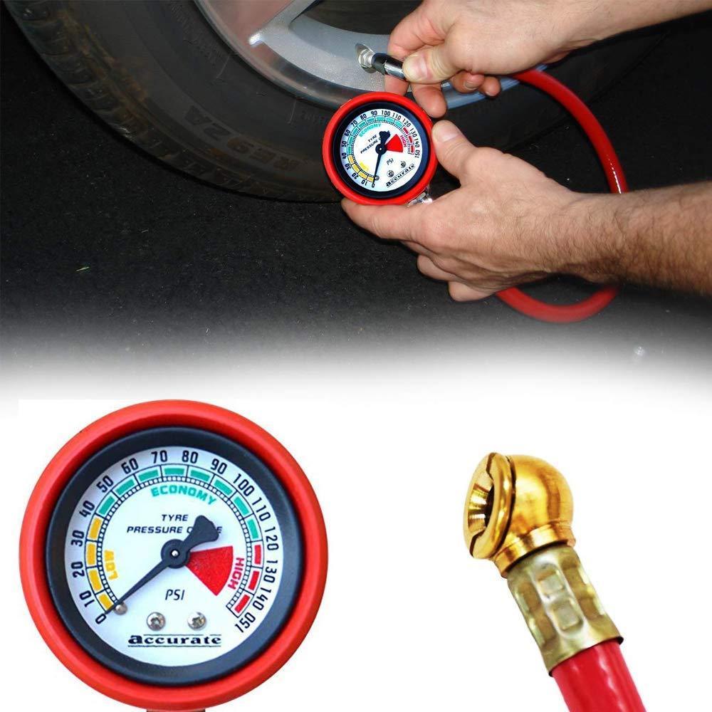 0512 Heavy Duty Tire Inflator Gauge Air Compressor Accessories - SkyShopy