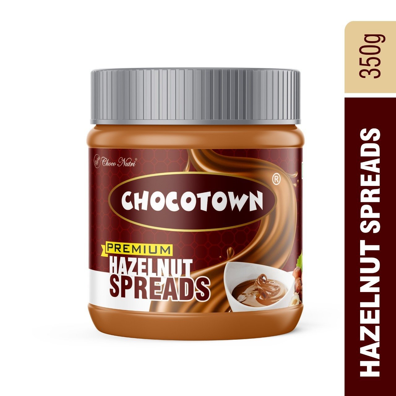 0054 Choco Nutri Chocolate Spreads - Premium Hazelnuts Spreads - 350 gm - SkyShopy
