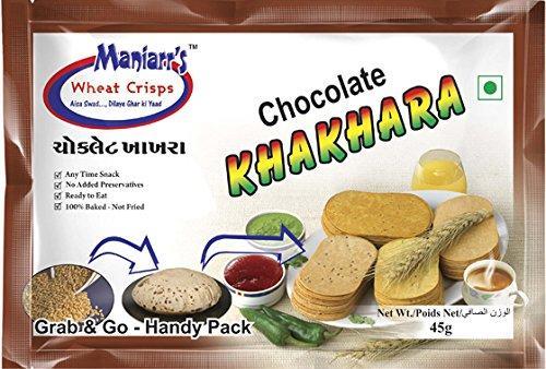 0001   Chocolate khakhra  (Pack of 8) - SkyShopy
