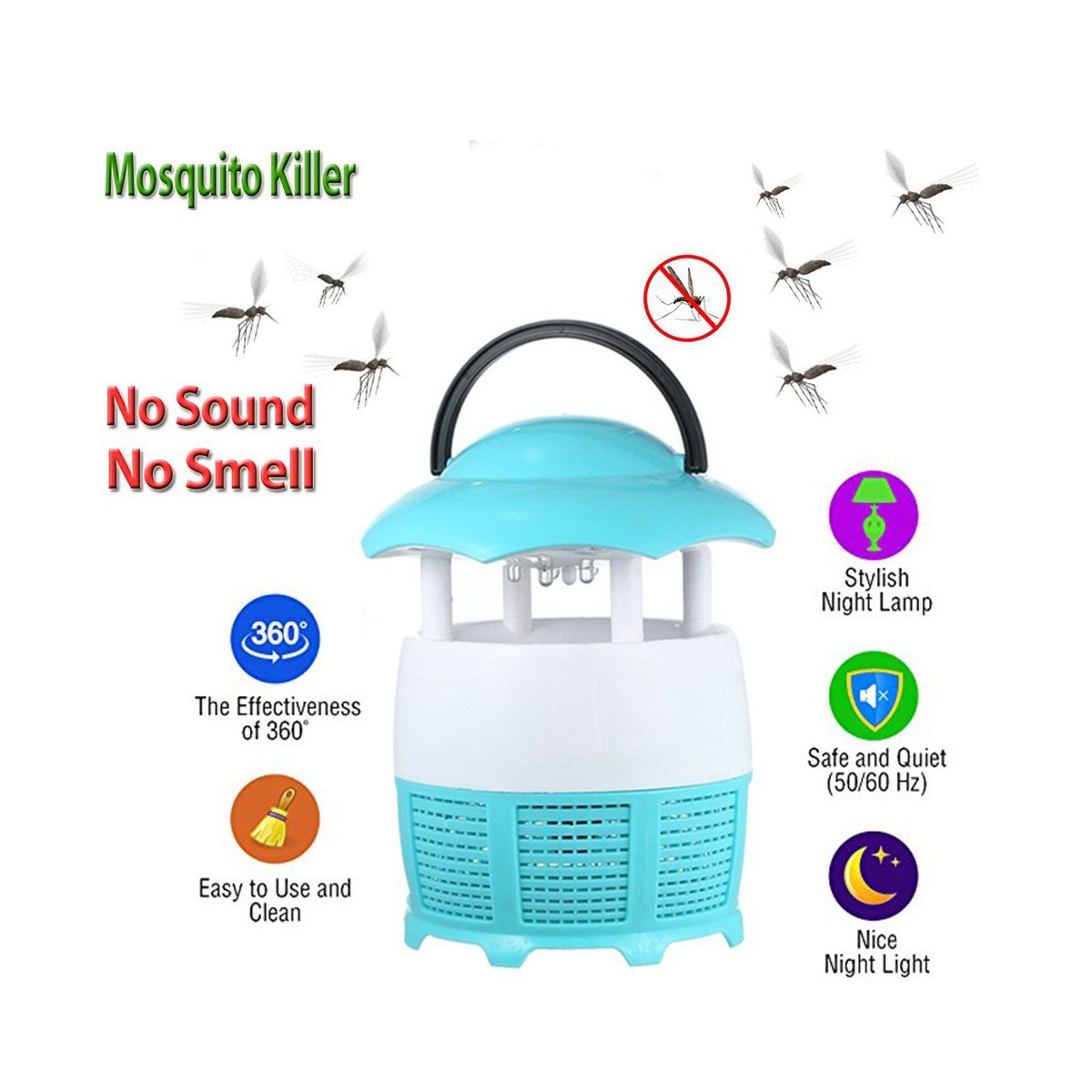0181 Mini Photocatalyst Mosquito Lamps - SkyShopy