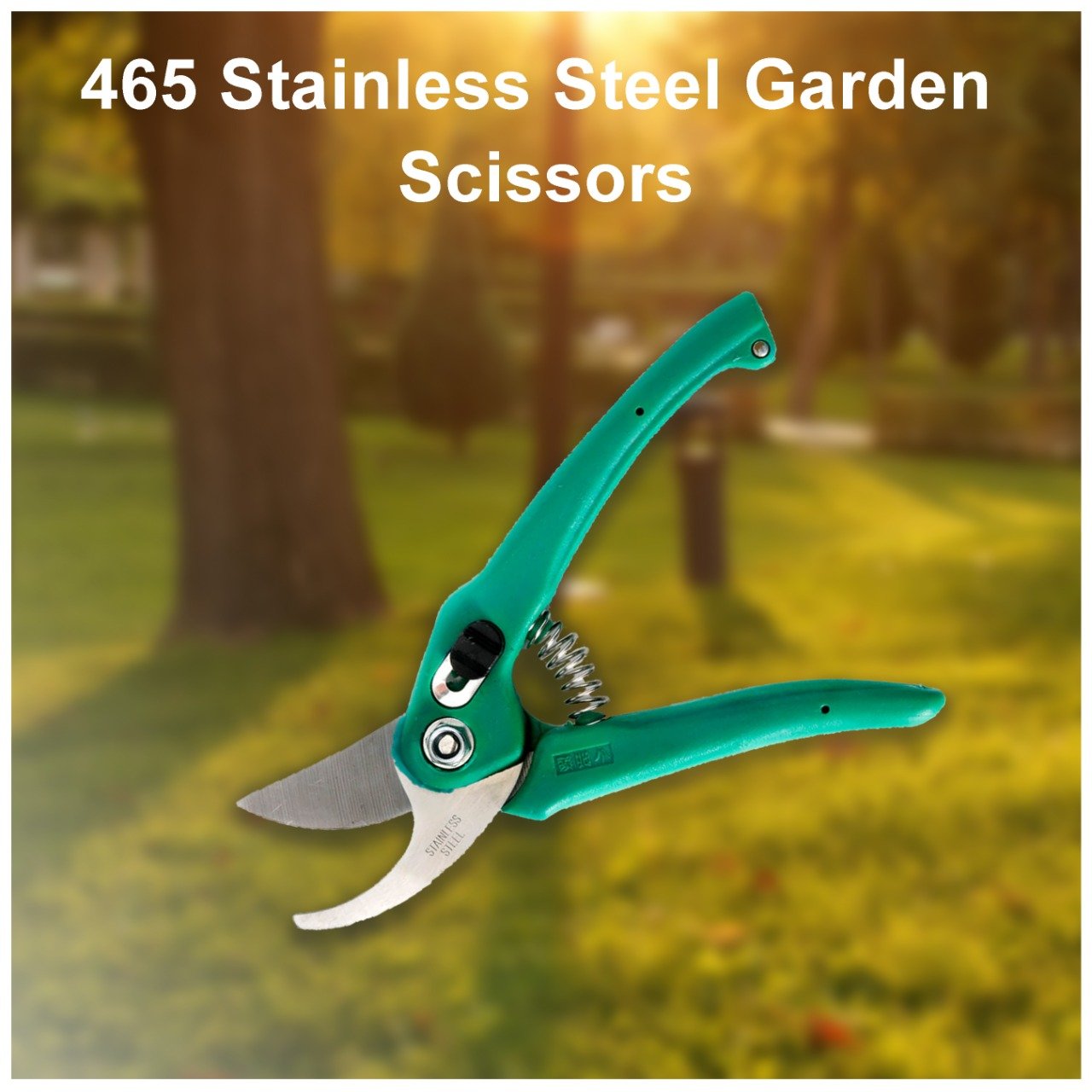 0465 Stainless Steel Garden Scissors