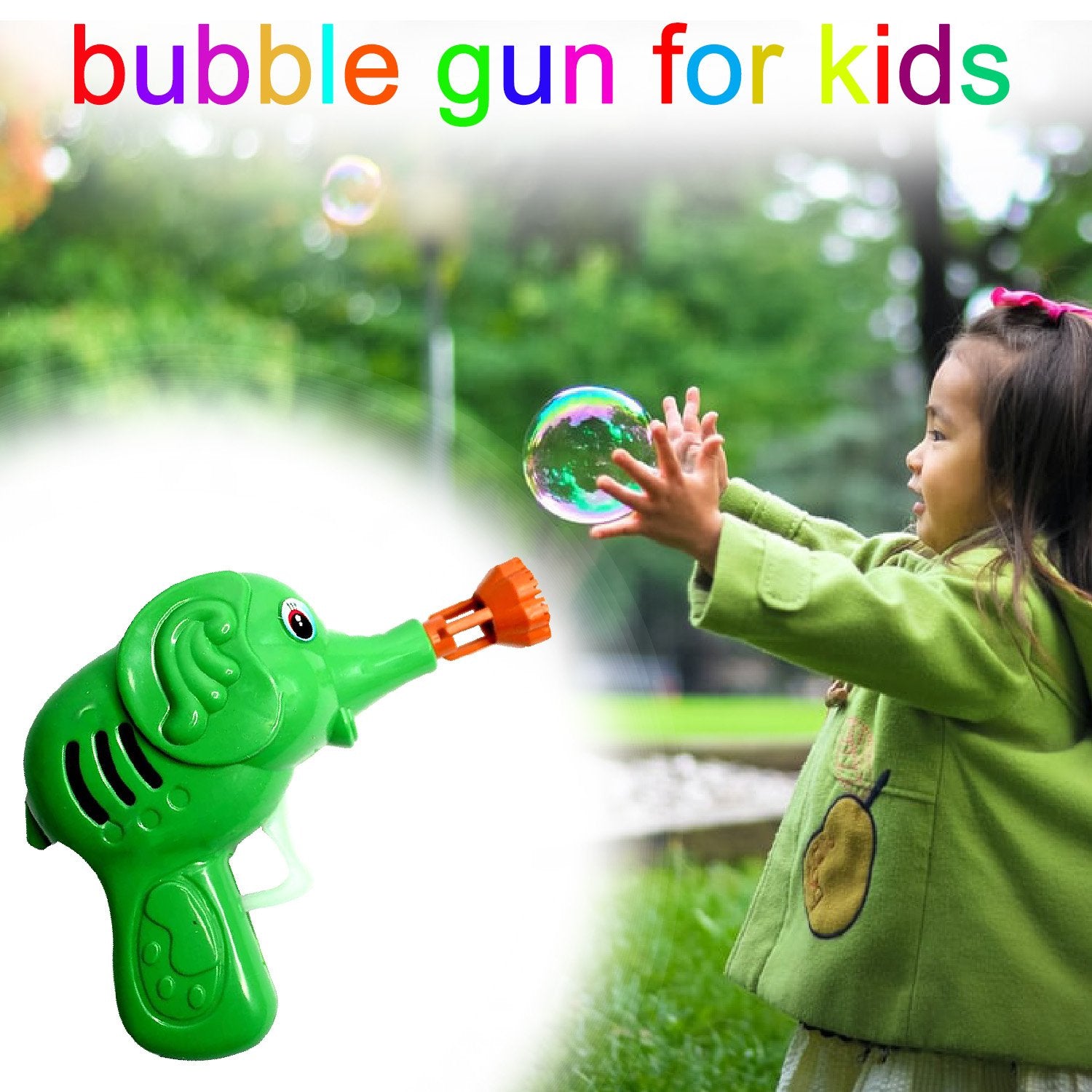 1925 elephant bubble gun for kids / kids toys bubble gun Toy Bubble Maker - SkyShopy