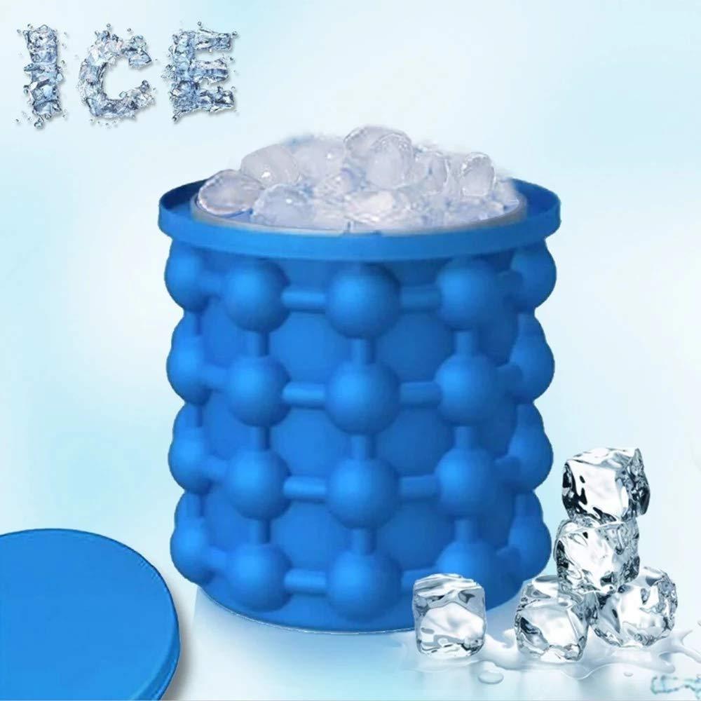 0165A Ice Cube Maker Used For Making Ice At Home And Anywhere Easily. DeoDap