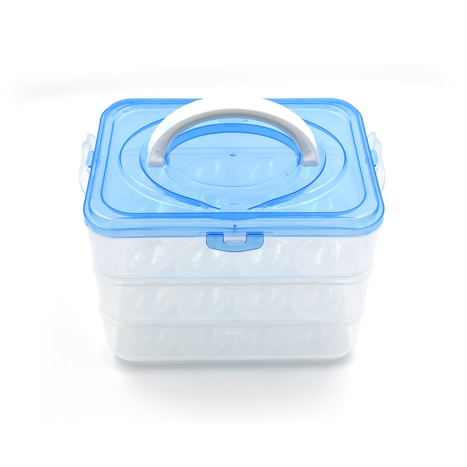 2643 3-Layer Plastic Refrigerator Egg Storage Box (36 Grid) freeshipping - DeoDap