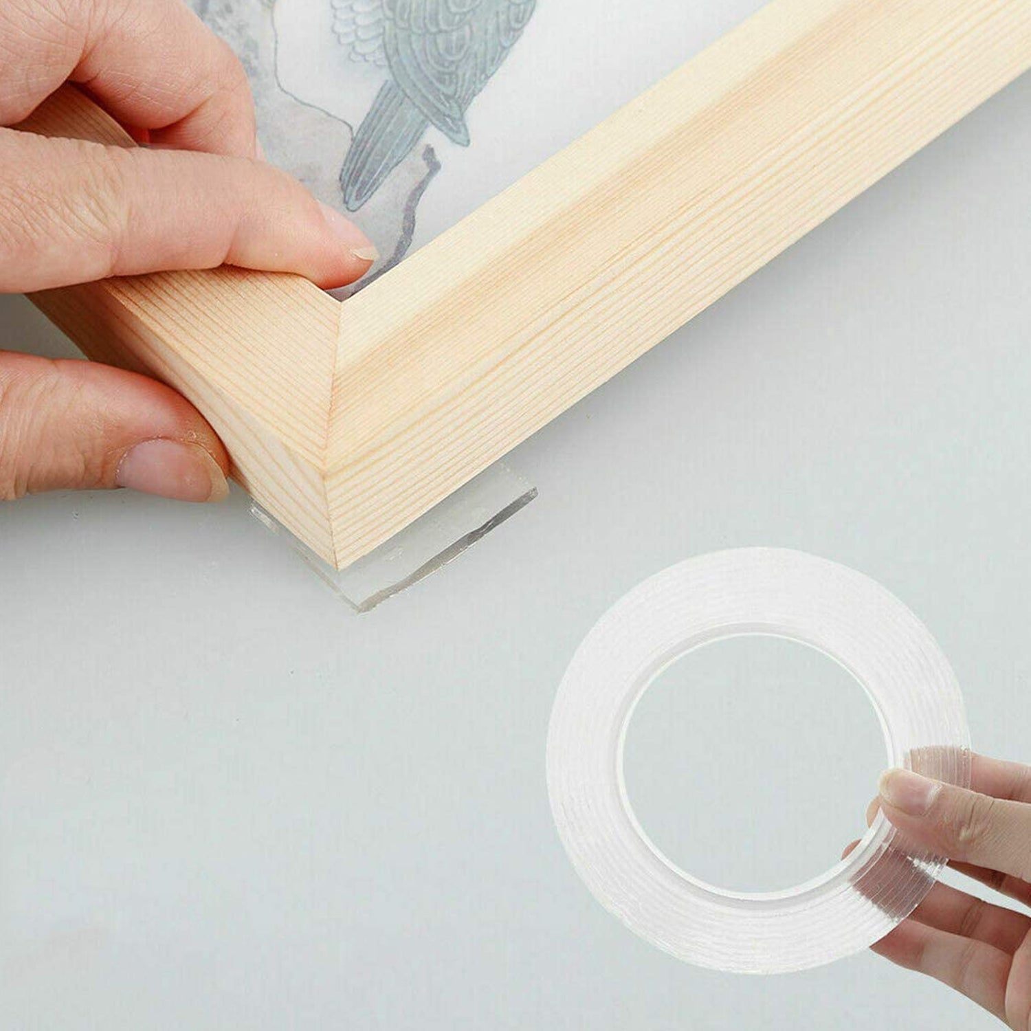 0882A Double Sided Nano Adhesive Tape, 3 meter Size (20mm Width X 2mm Thickness) freeshipping - DeoDap