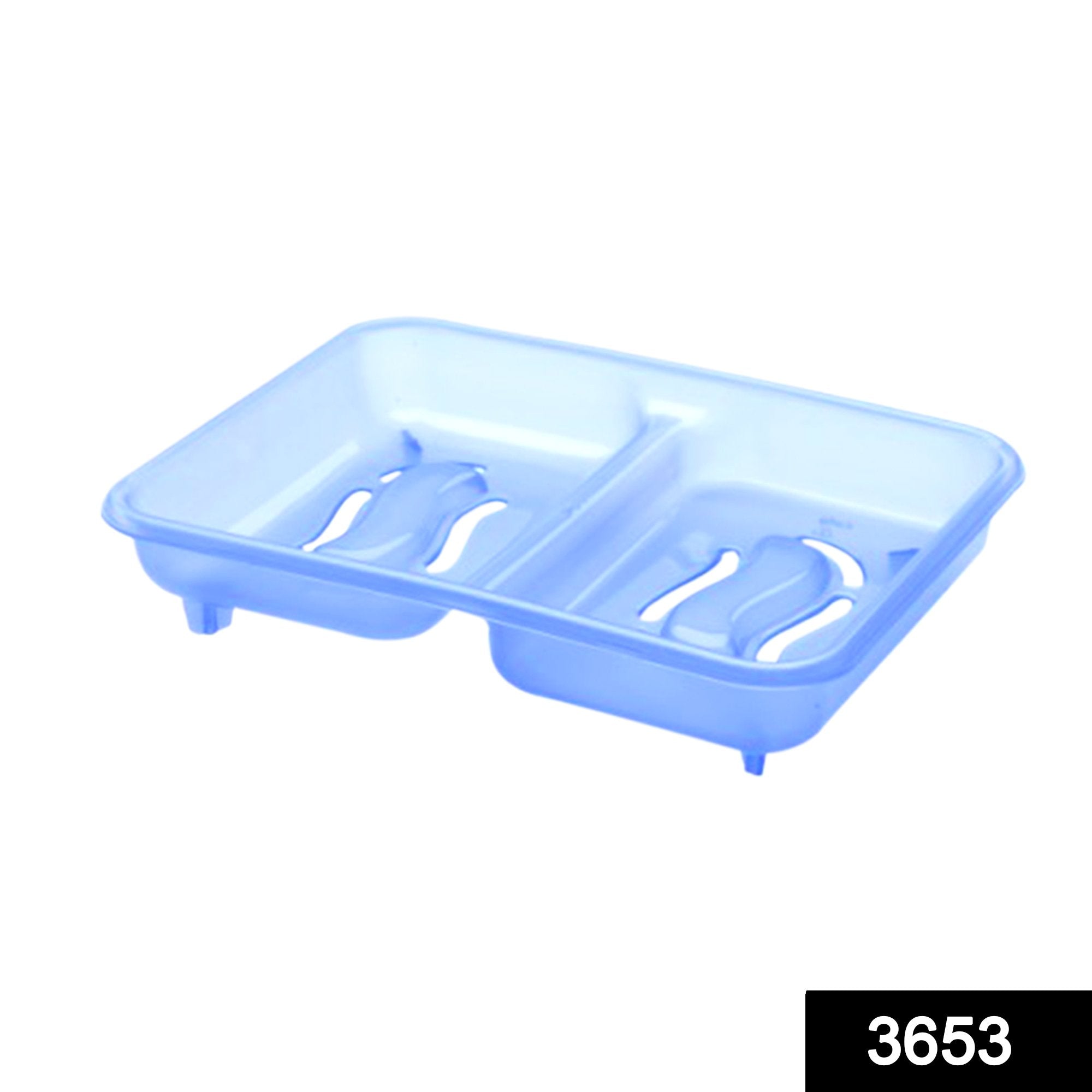 3653 2 in 1 Soap keeping Plastic Holder for Bathroom use - SkyShopy