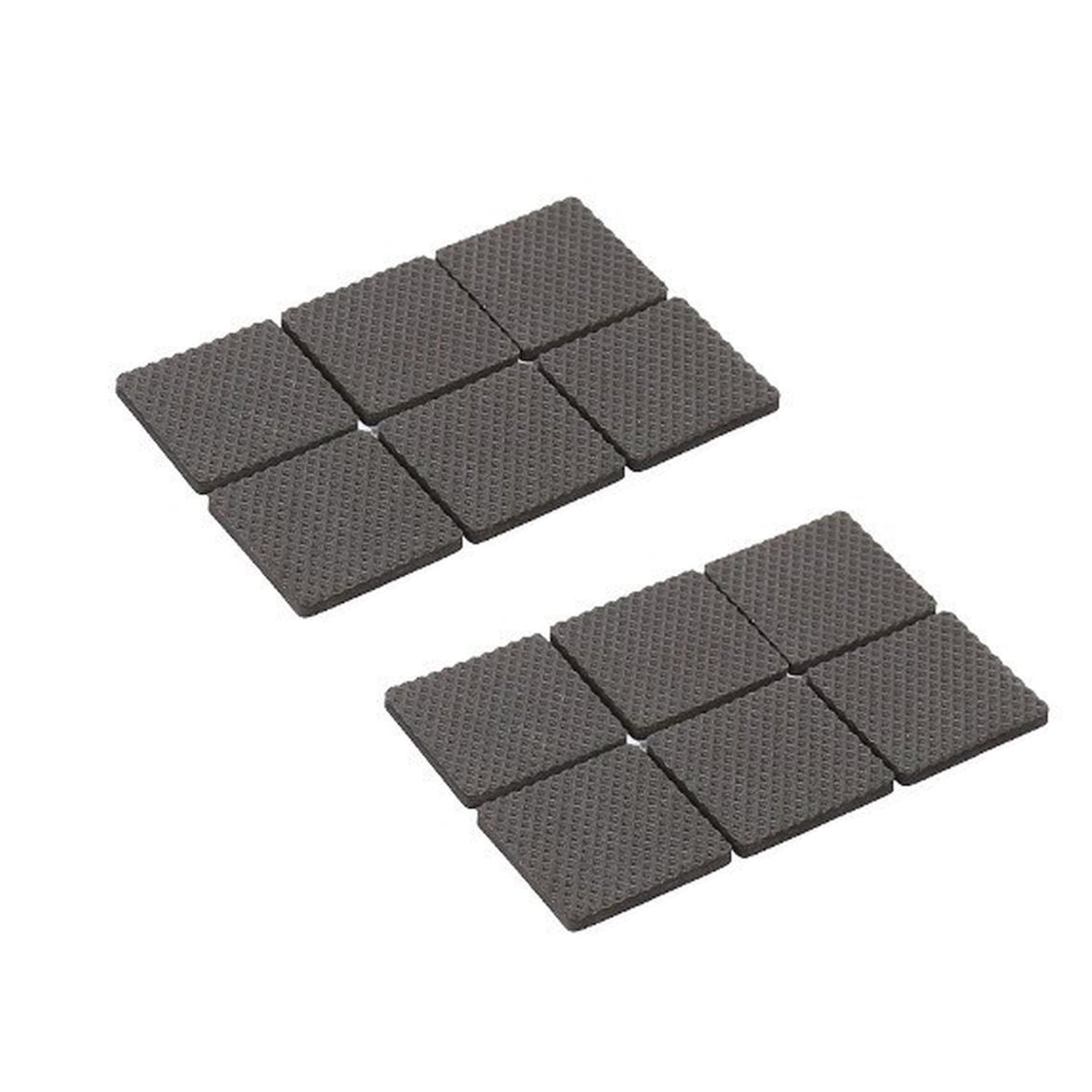 9040 12Pcs Self Adhesive Non-Slip for Protecting Tiles, Shiny Hard Wood Floor DeoDap
