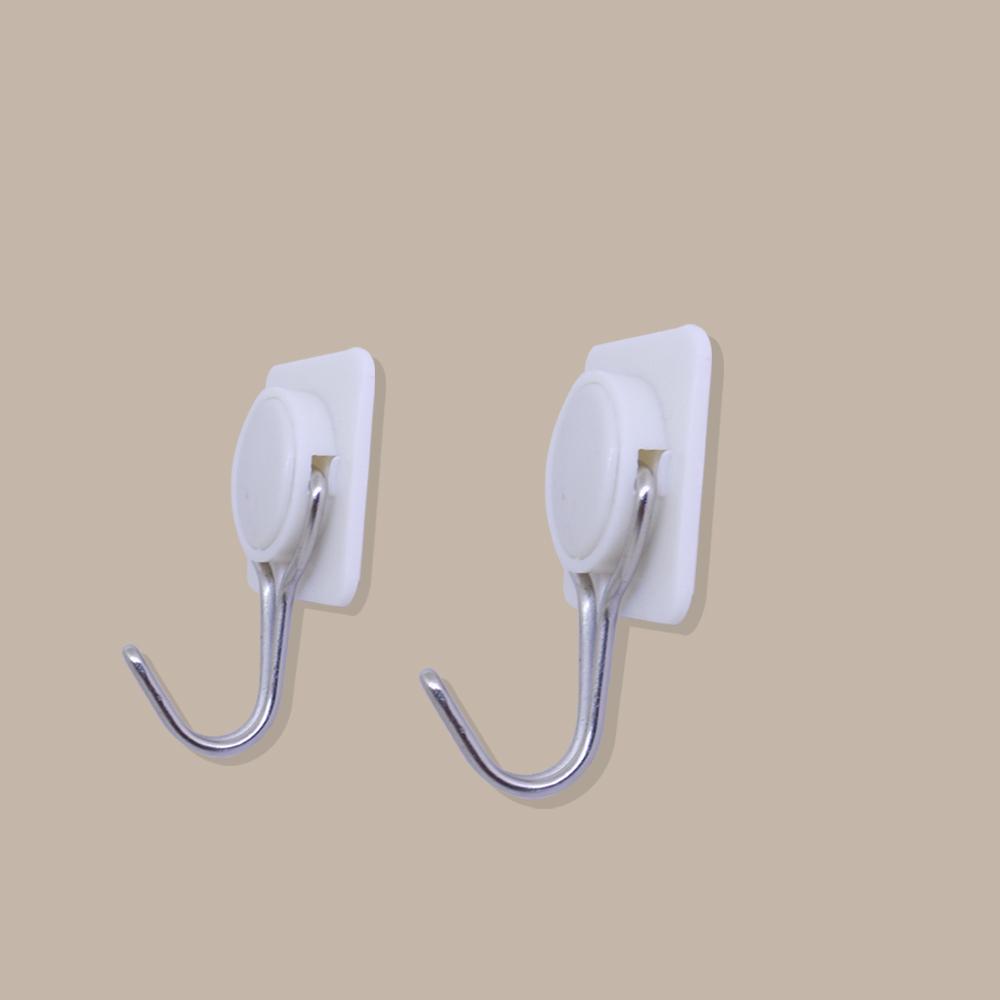 0499 Multipurpose Strong Small Stainless Steel Adhesive Wall Hooks - SkyShopy