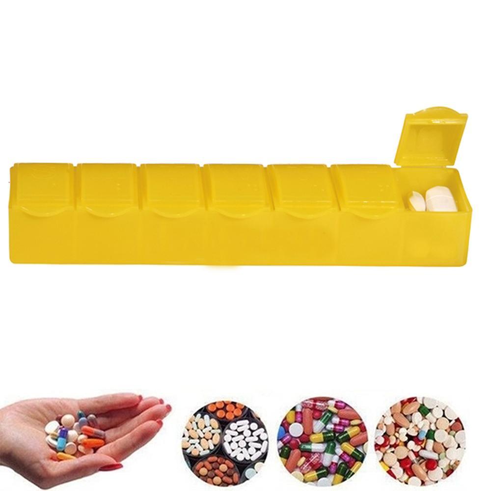 0347 -7 Days Pill Box with 7 Compartments - SkyShopy