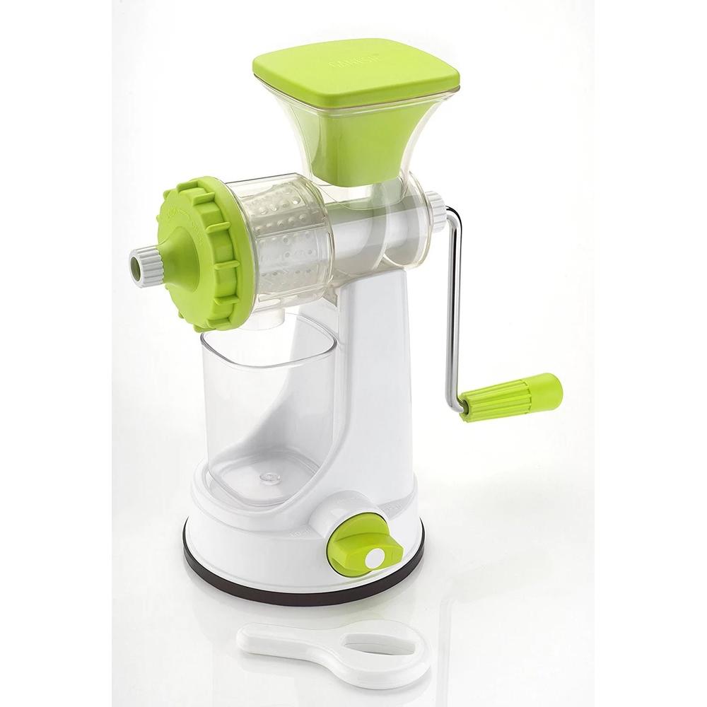 0140 Plastic Multipurpose Manual Juicer (Green) - SkyShopy