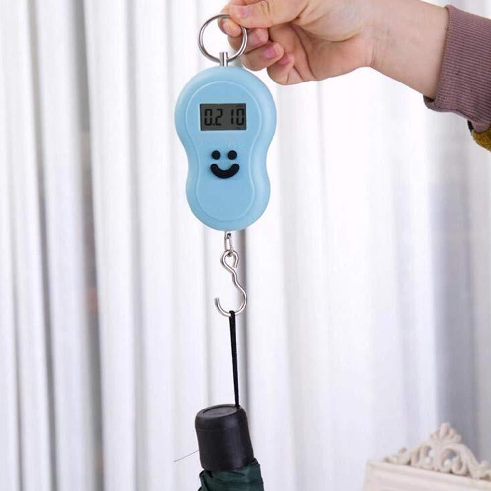 0375 -40Kg 10g Portable Handy Pocket Smile Mini Electronic Digital LCD Weighing Scale - SkyShopy