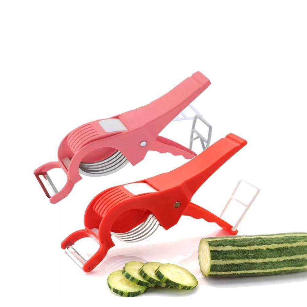 0158 Vegetable Cutter with Peeler - SkyShopy