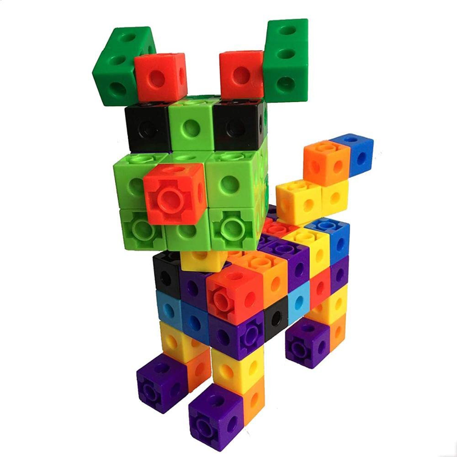 3913 120 Pc Cube Blocks Toy used in all kinds of household and official places specially for kids and children for their playing and enjoying purposes.