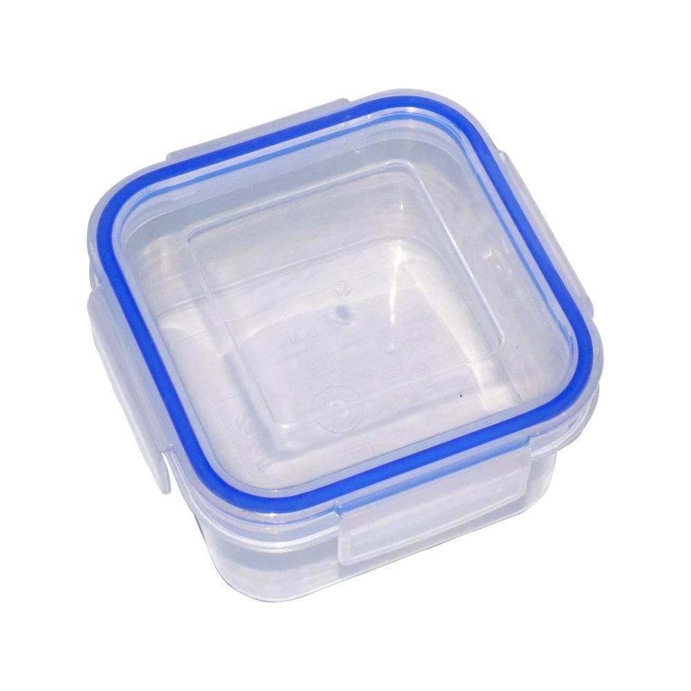 3682 Plastic Airtight Locked Food Storage Containers For Kitchen (600ml) (multicolour) - SkyShopy