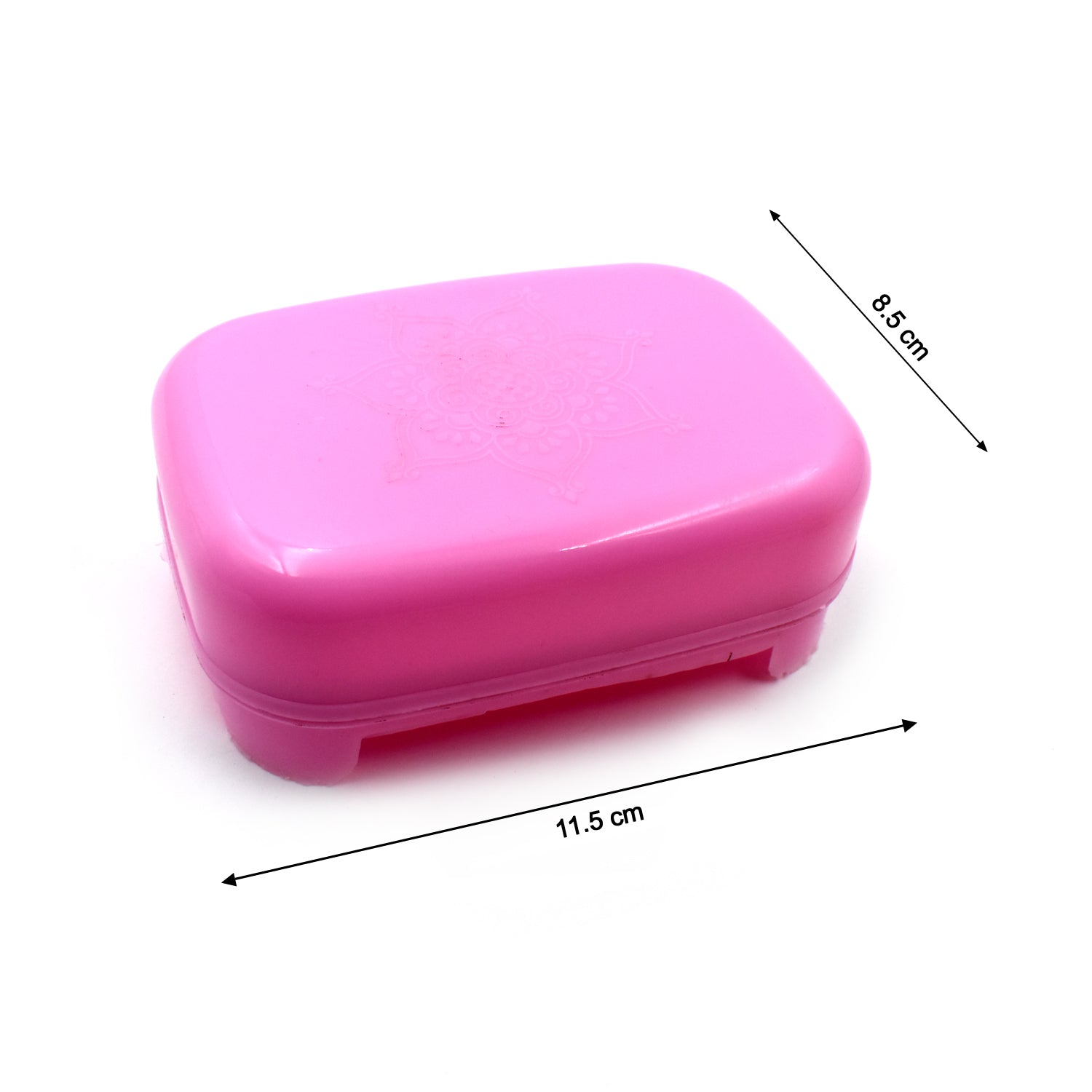 1128A Covered Soap keeping Plastic Case for Bathroom use DeoDap