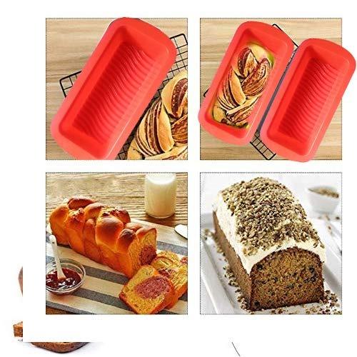 0772 Silicone Square Baking Loaf Mould Tray - SkyShopy