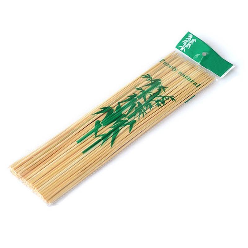 1119 Bamboo Wood Skewer BBQ Sticks (10 inch) - SkyShopy