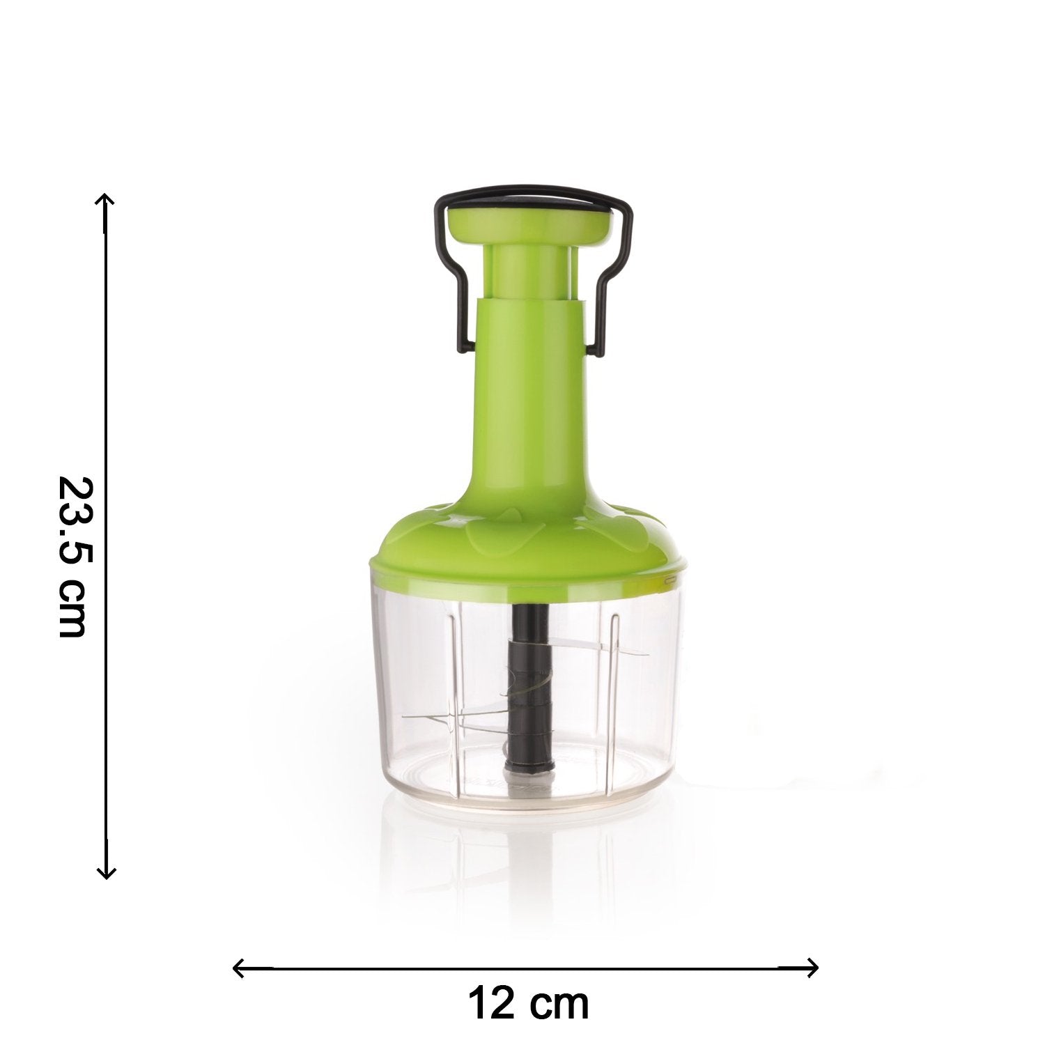 2609 Blade Food Chopper Manual Hand-Press Vegetable Chopper Mixer Cutter (1100ml)