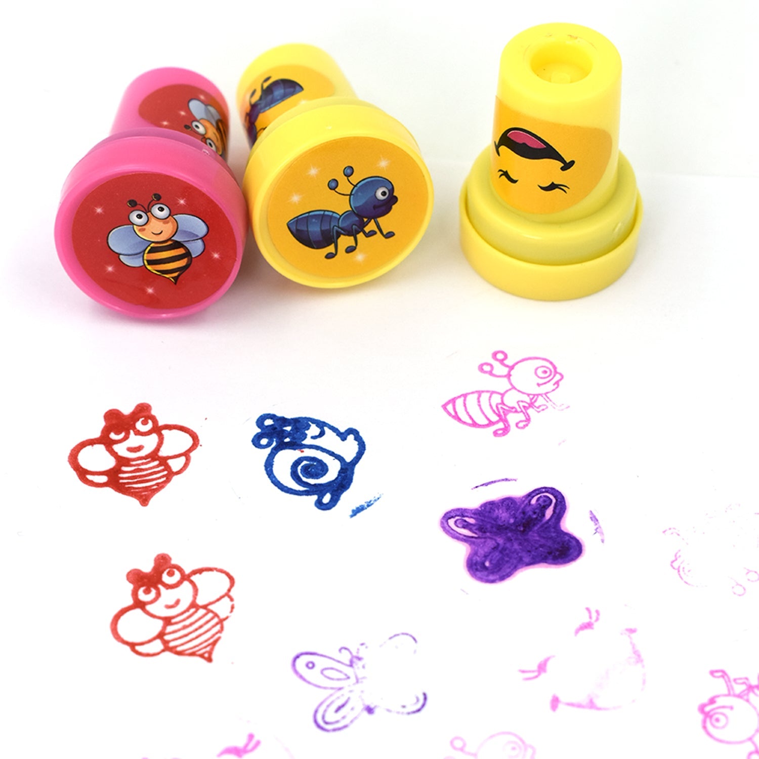 4805 12 Pc Stamp Set used in all types of household places by kids and children’s for playing purposes. freeshipping - DeoDap