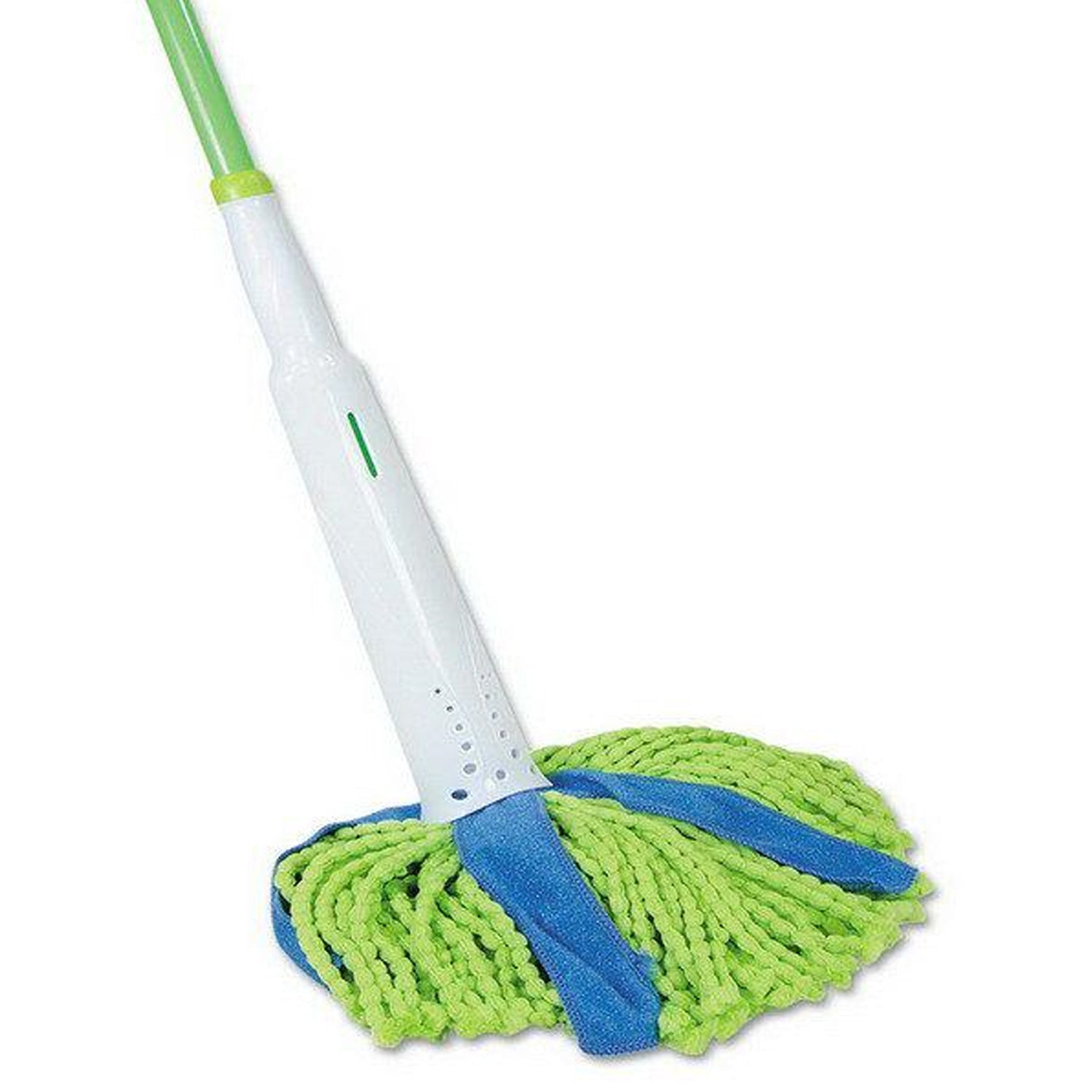 4739 Microfiber Cone Mop and Cone Broom Used for Cleaning Dusty and Wet Floor Surfaces and Tiles. DeoDap