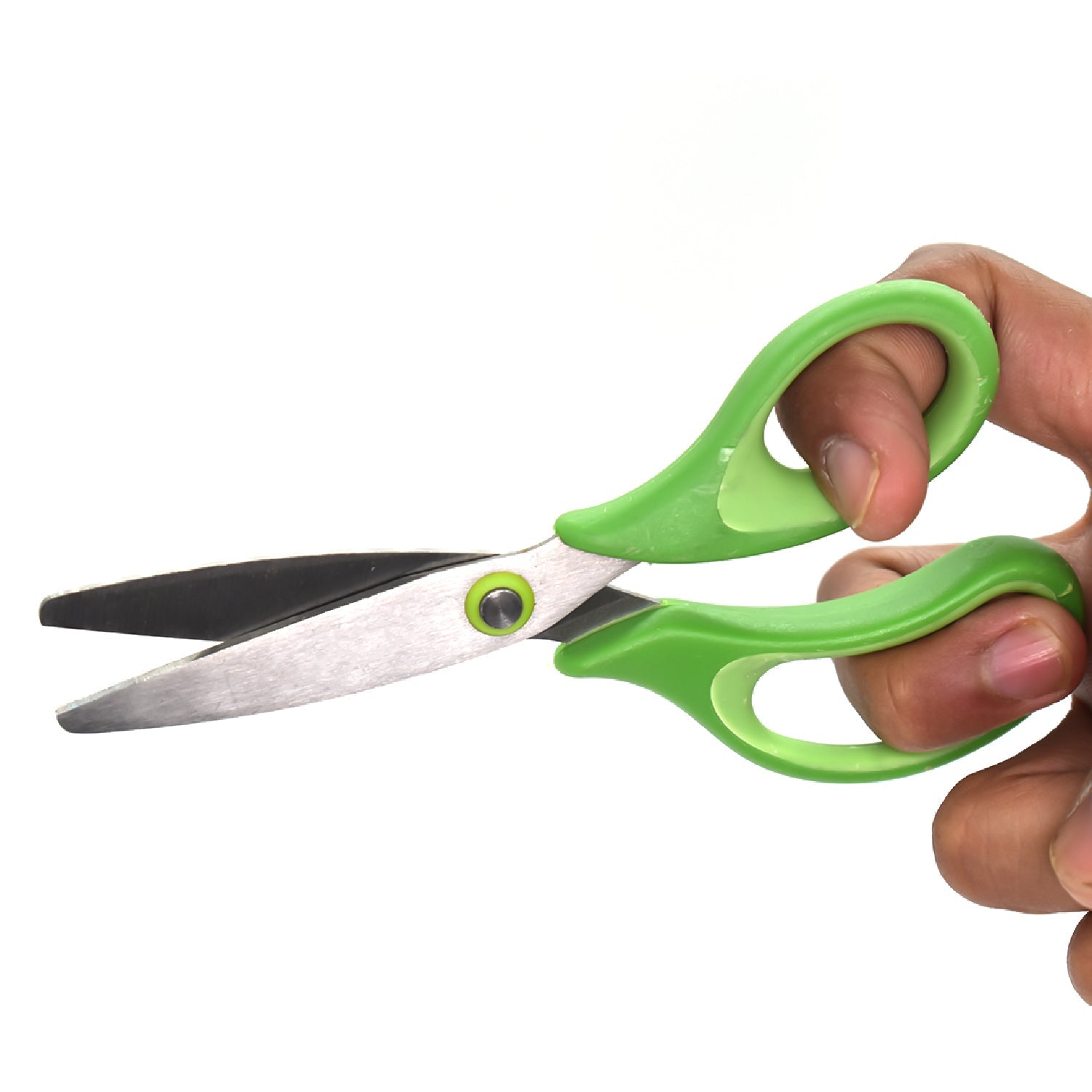 7446 Multipurpose Scissors Comfort Grip Handles Used in Home and Office DeoDap