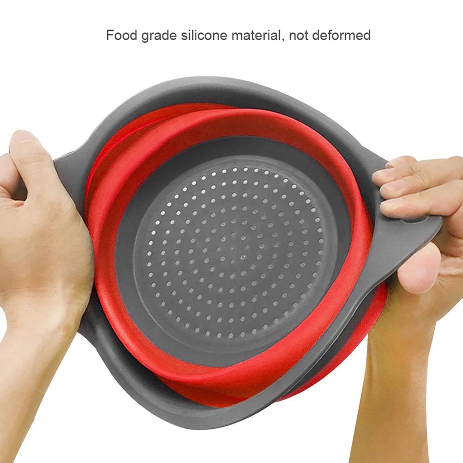 2712 A Round Small Silicone Strainer widely used in all kinds of household kitchen purposes while using at the time of washing utensils for wash basins and sinks etc. freeshipping - DeoDap