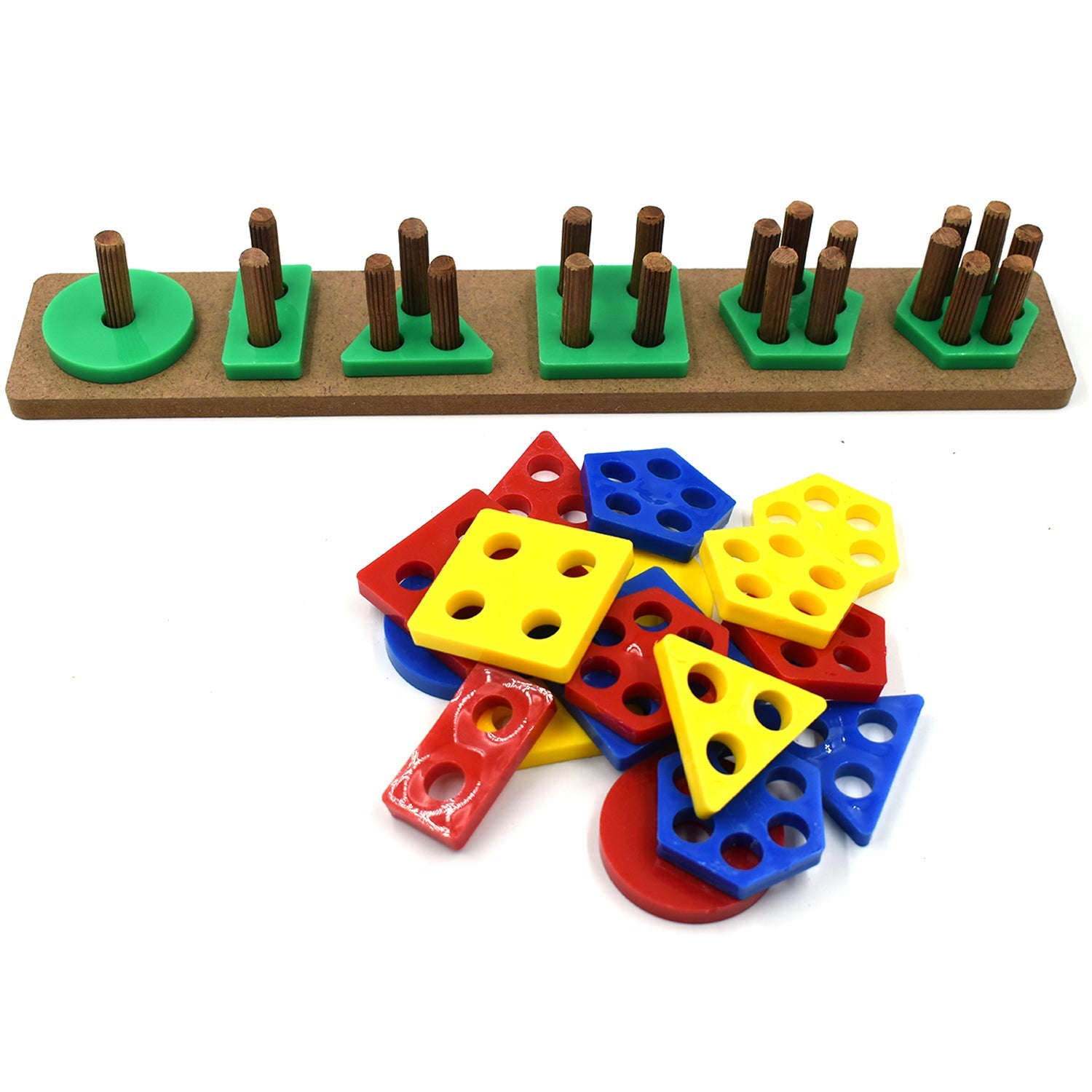 3922 Geometrix Board used in all kinds of household and official places specially for kids and children for their playing and enjoying purposes. freeshipping - DeoDap