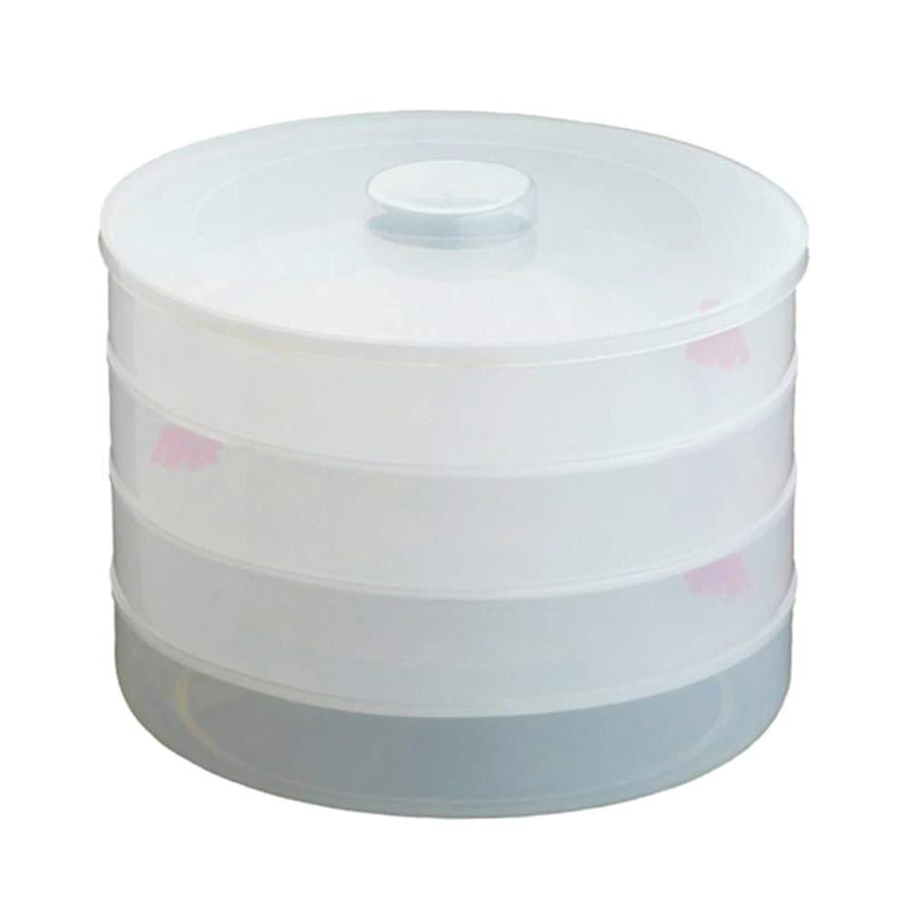 0070 Plastic 4 Compartment Sprout Maker, White - SkyShopy