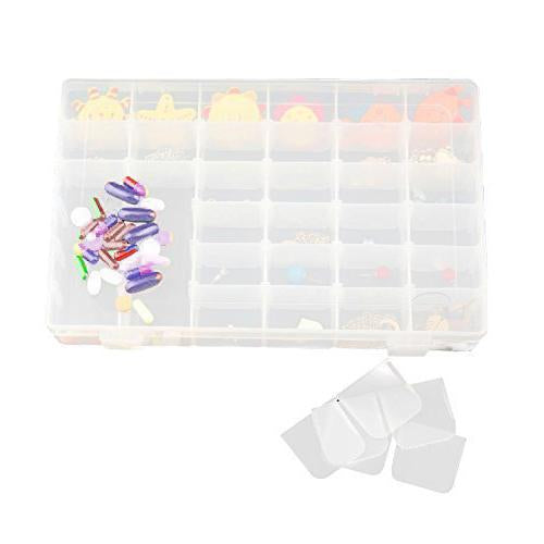 0819 24 Compartments Display Storage Case Box for Rings Earing - SkyShoppy