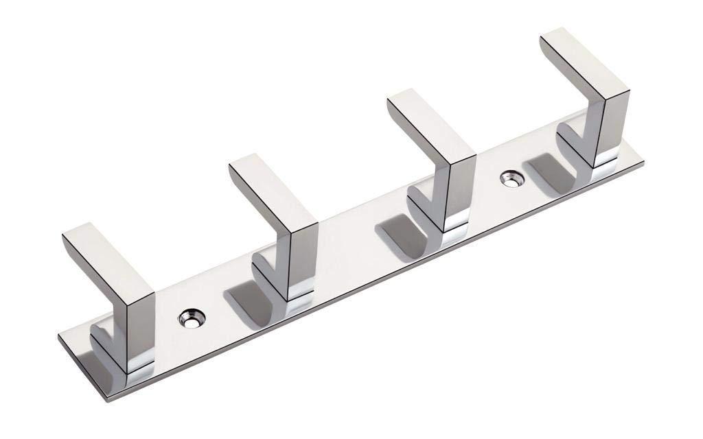 0471_ 4 Pin Premium Stainless Steel  Cloth Hanger Hook Set (Silver) - SkyShopy