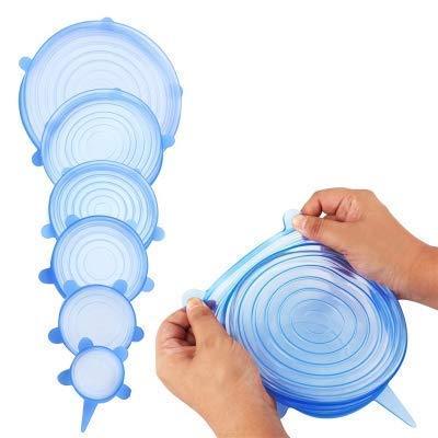 2118 Silicone Lid Set, Silicon lids for containers, Silicon Stretchable lids, Silicone lids and Cover - SkyShopy