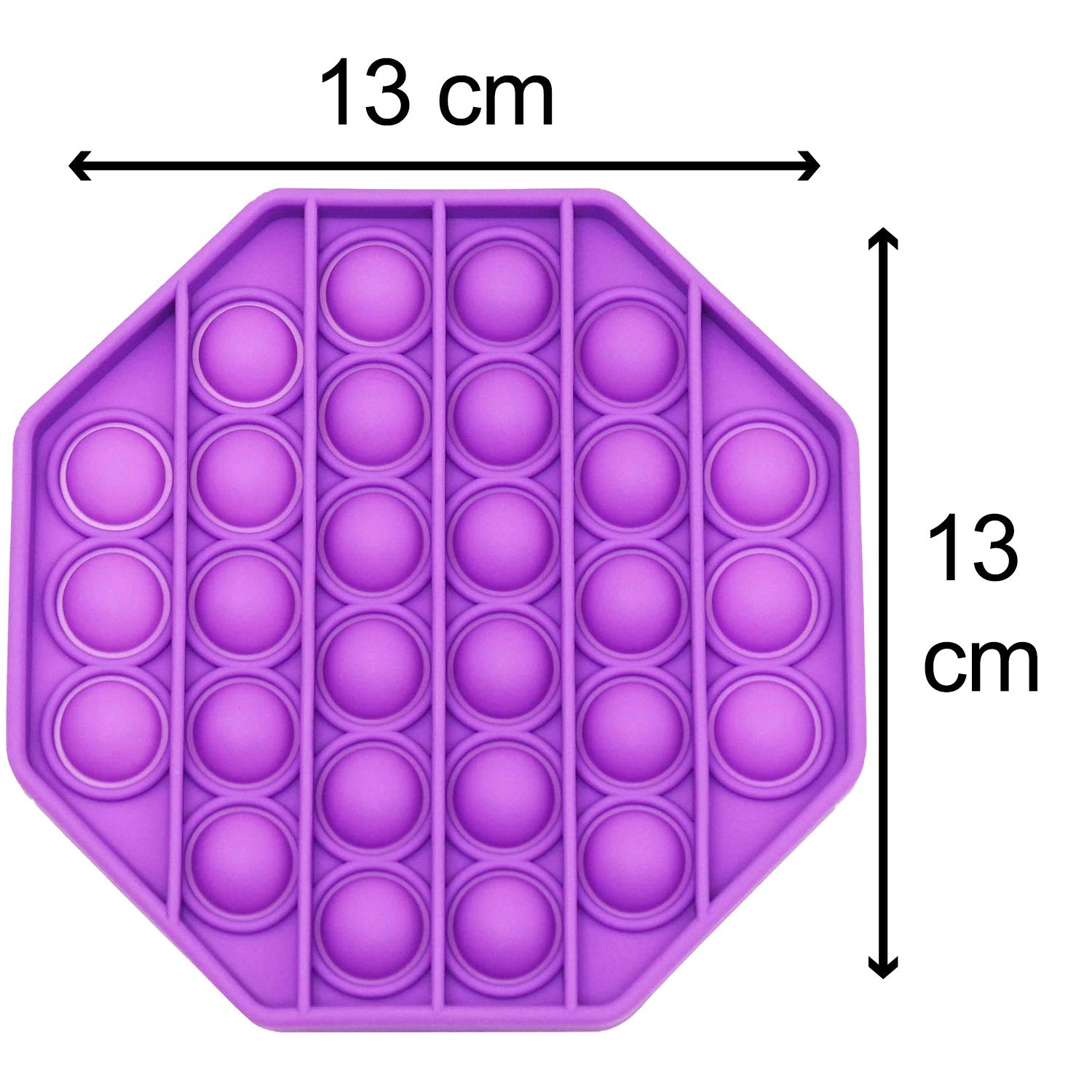 4609 Octagon Pop It Fidget Toys,Push Pop Bubble Fidget Sensory Toy
