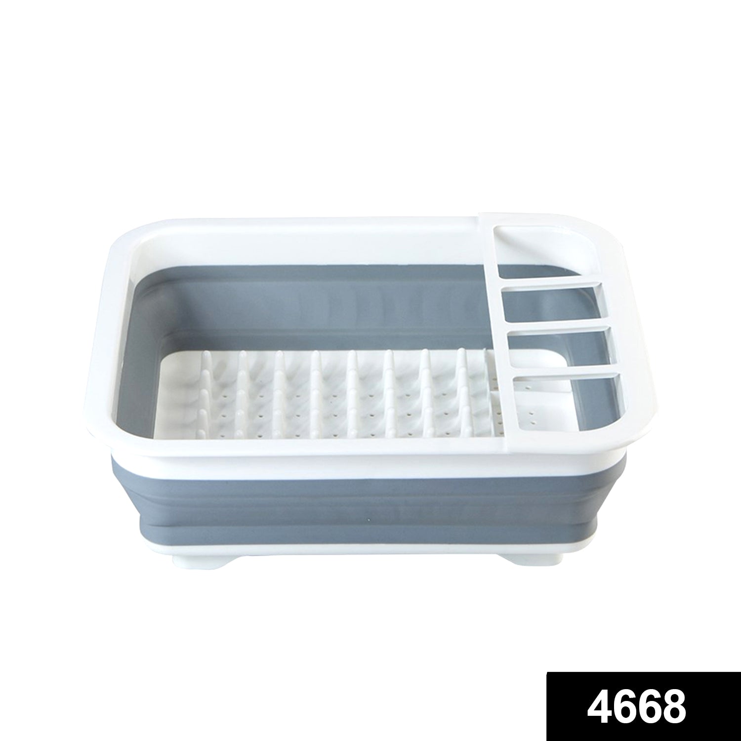 4668 Silicone Plastic Folding Collapsible Durable Kitchen Sink Dish Rack freeshipping - DeoDap