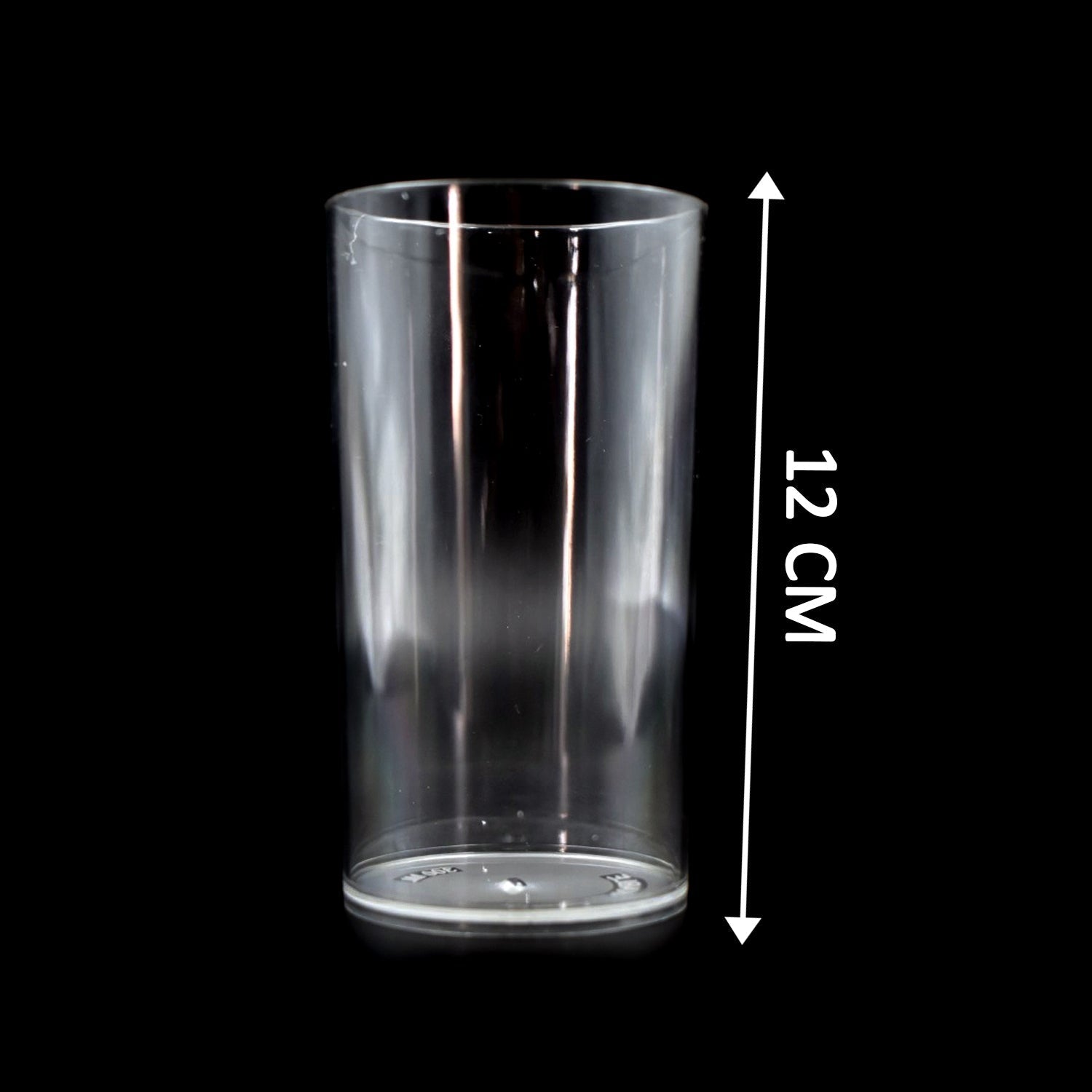 2027A 6 Pcs Large Plastic Glass 300Ml used in all kinds of kitchen and official purposes for drinking water and beverages etc.