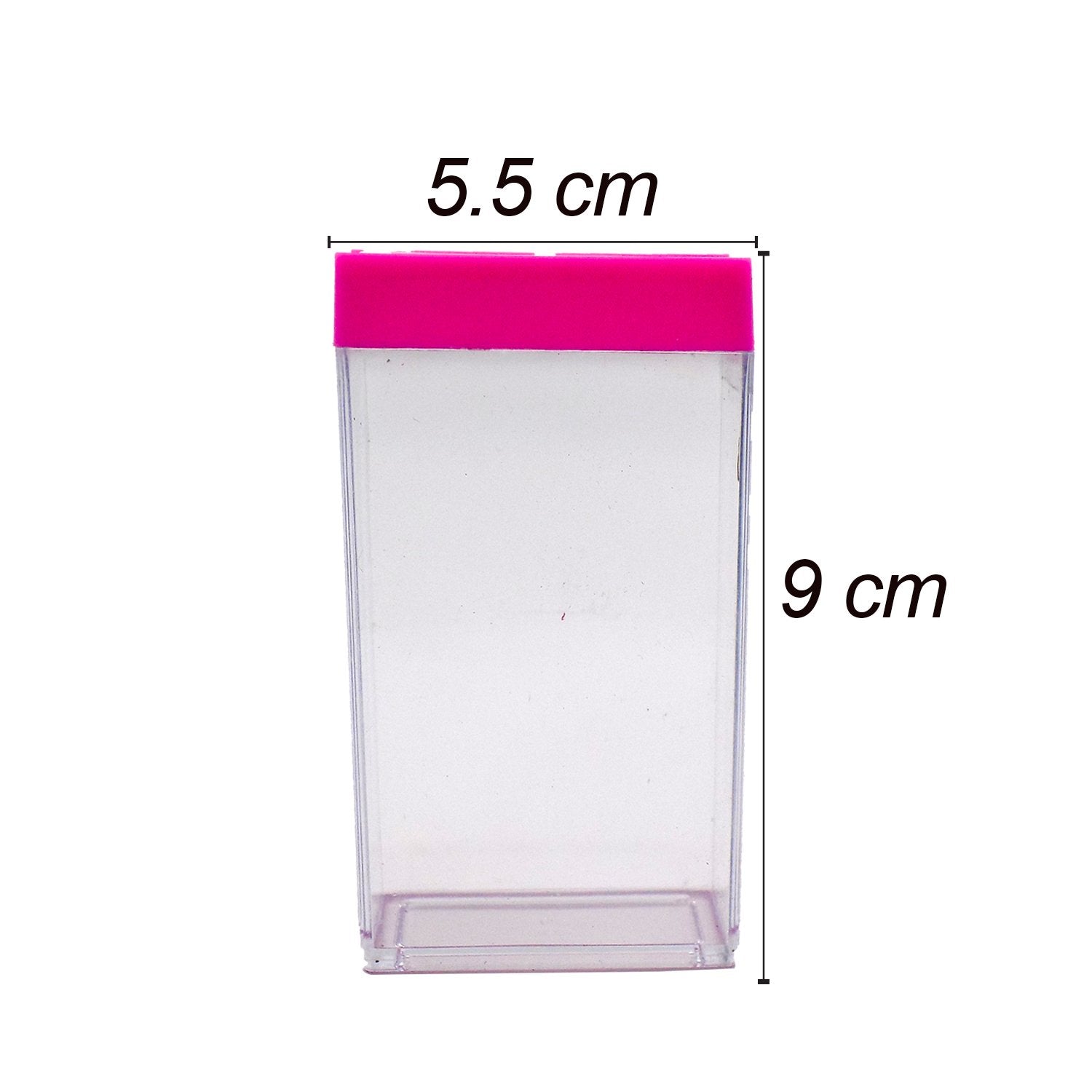 2531 Plastic Easy Flow Storage Box Container / Spice Jar / Cereal Dispenser - 6 Pcs DeoDap